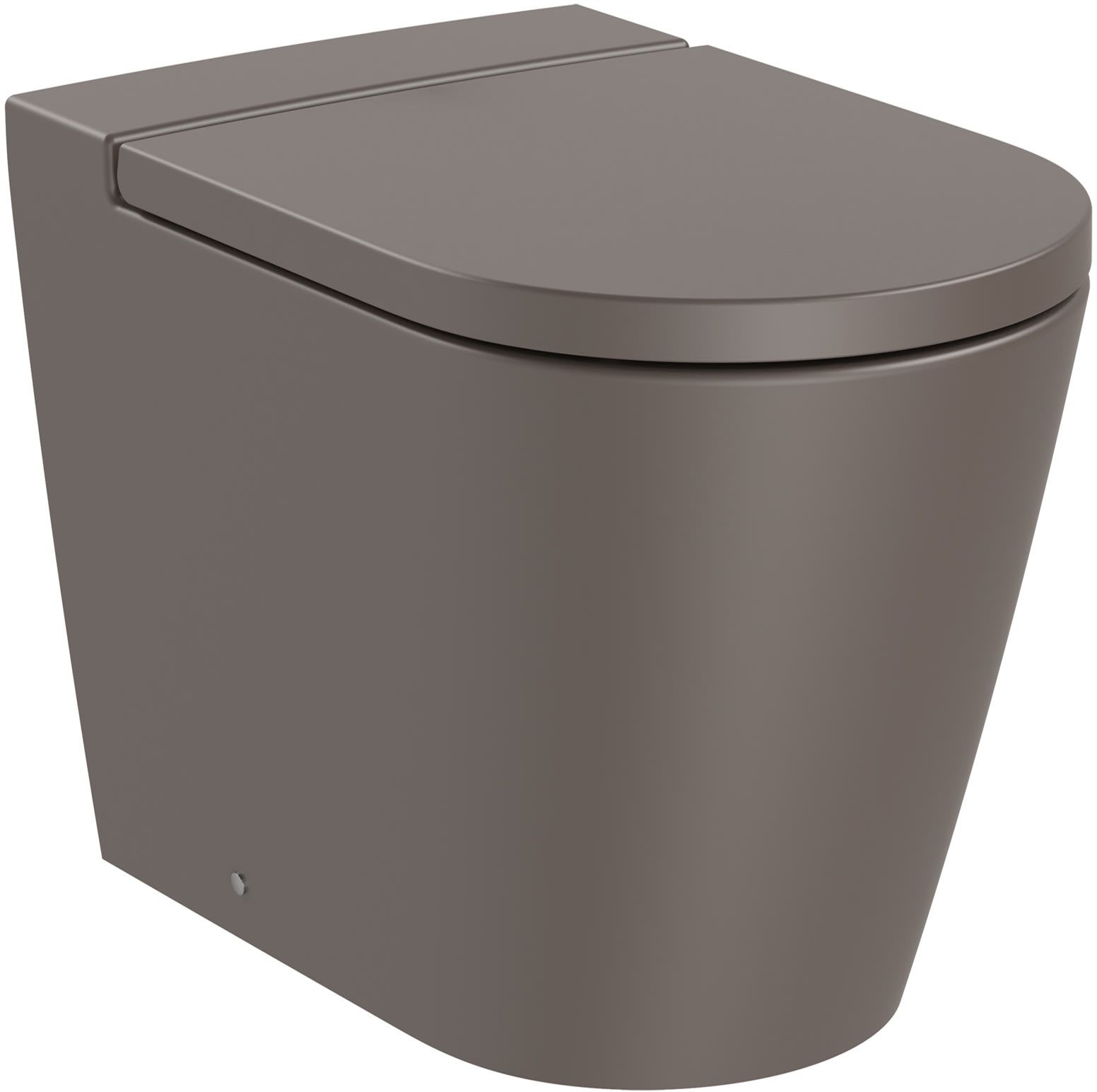 Roca Inspira vaso wc a terra senza brida semiopaca A347526660