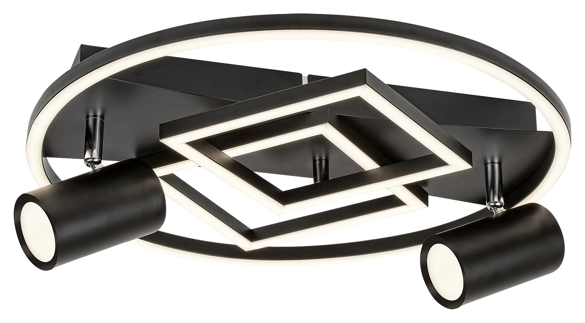 Rabalux Aztec lampada da soffitto 3x40 W bianco-nero 6905