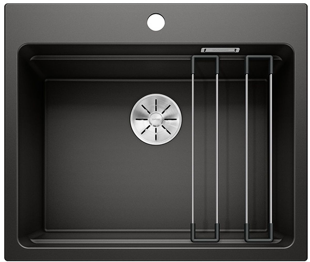 Blanco Etagon 6 lavello in granito 60x51 cm nero 525890