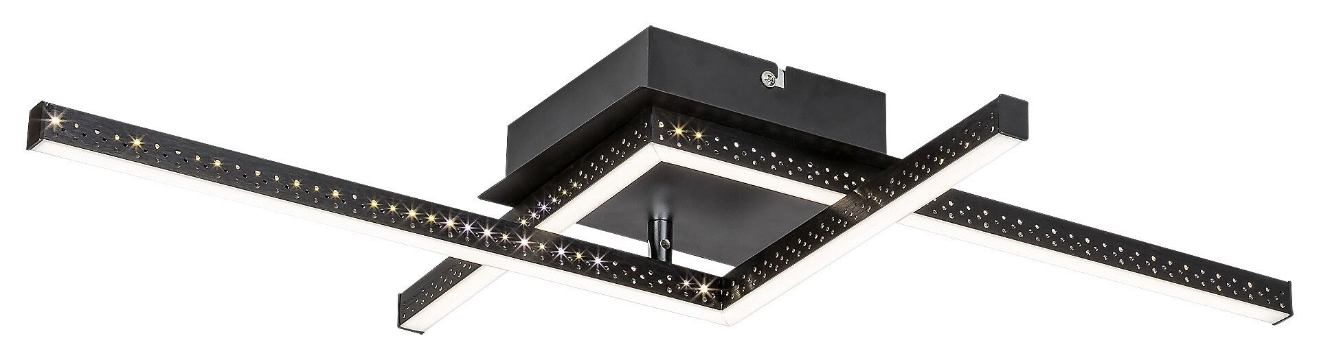 Rabalux Casimir lampada da soffitto 2x23 W bianco-nero 5267