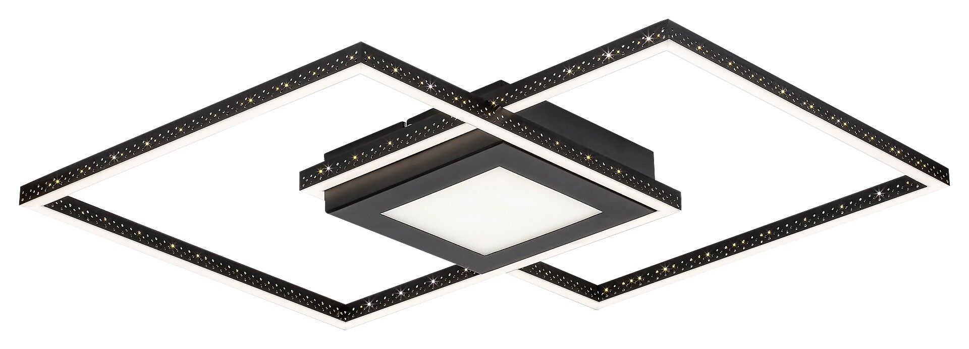 Rabalux Casimir lampada da soffitto 3x40 W bianco-nero 5269