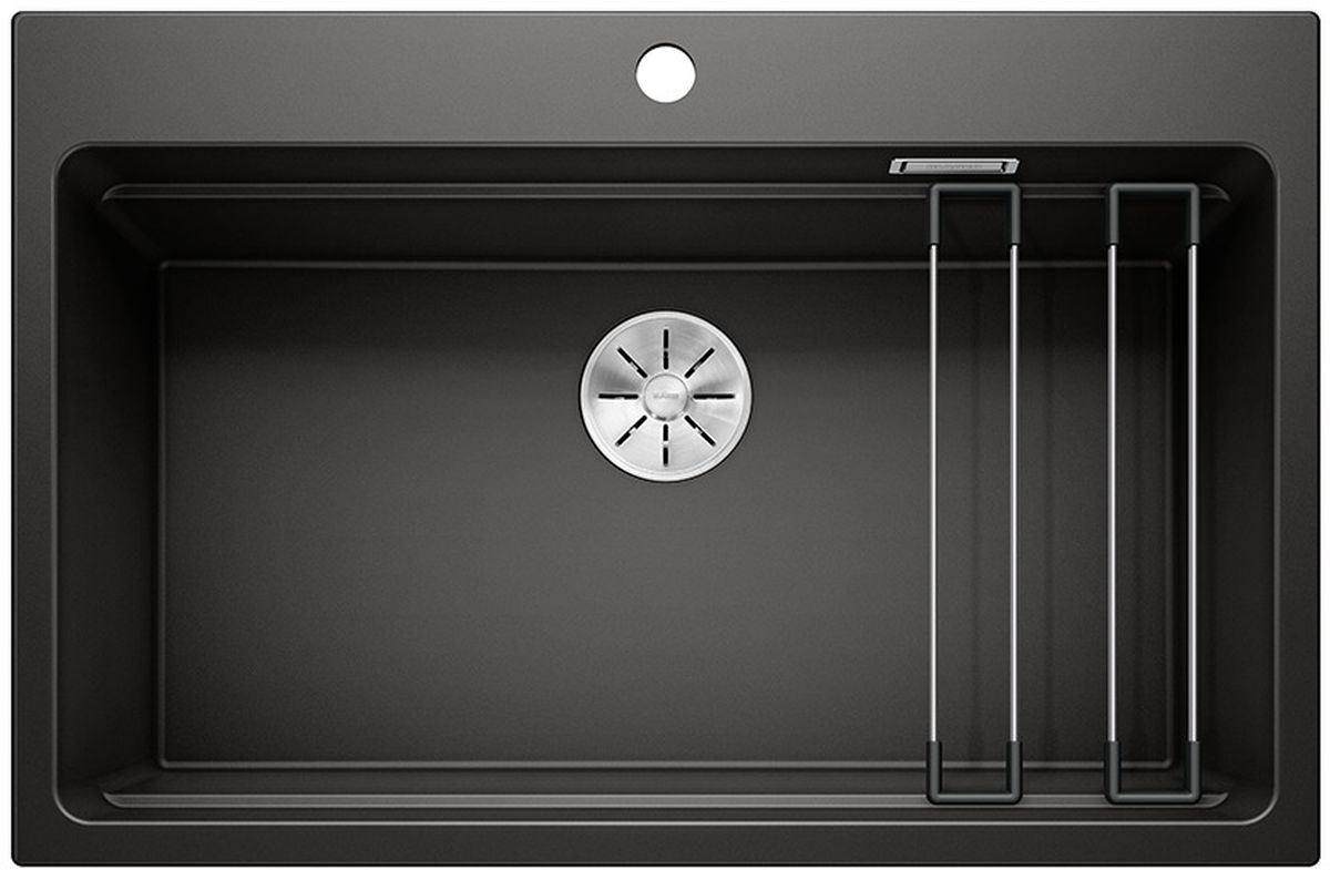 Blanco Etagon 8 lavello in granito 78x51 cm nero 525893