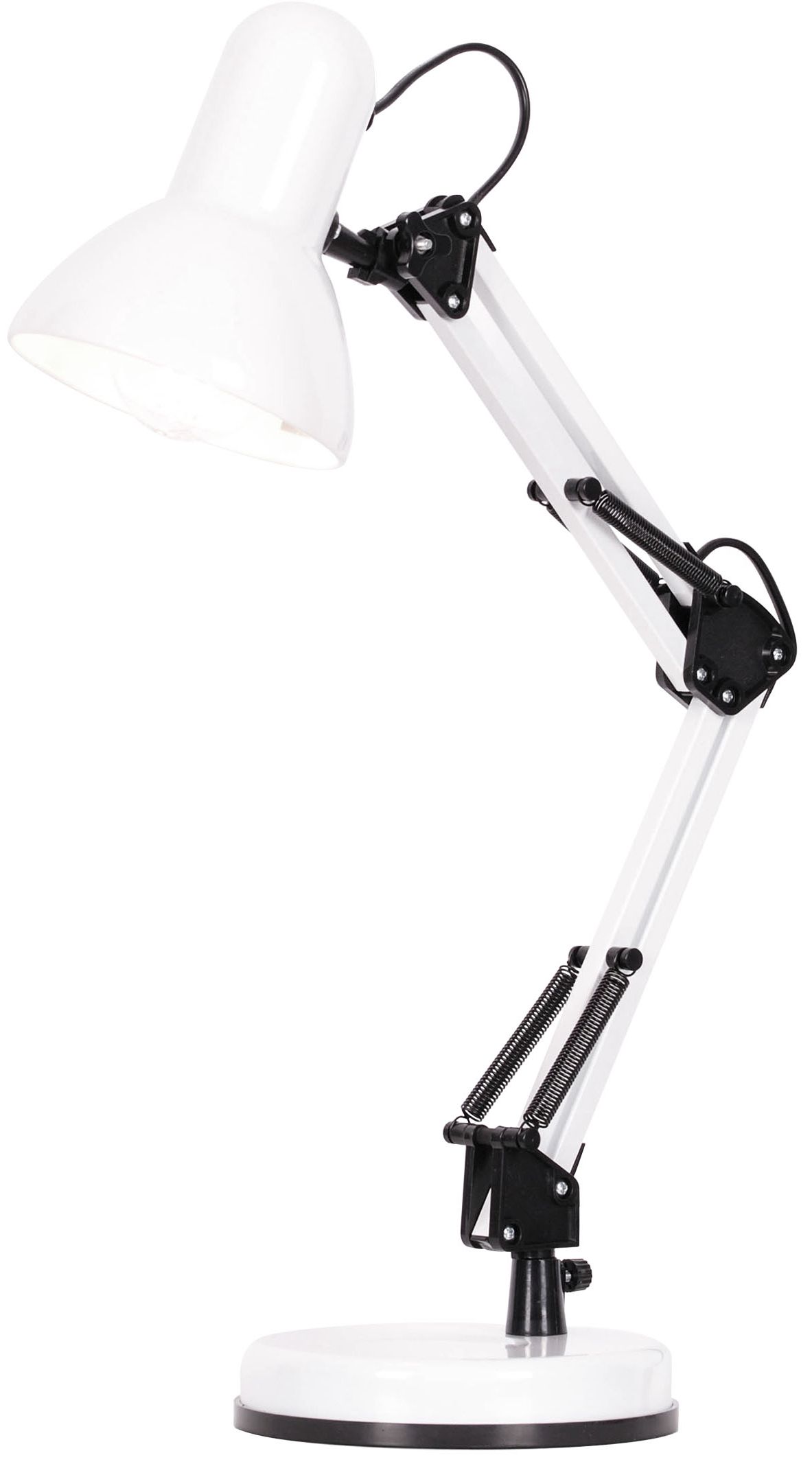 Kaja Cosmo lampada da scrivania 1x60 W bianco-nero K-MT-COSMOBIAŁY