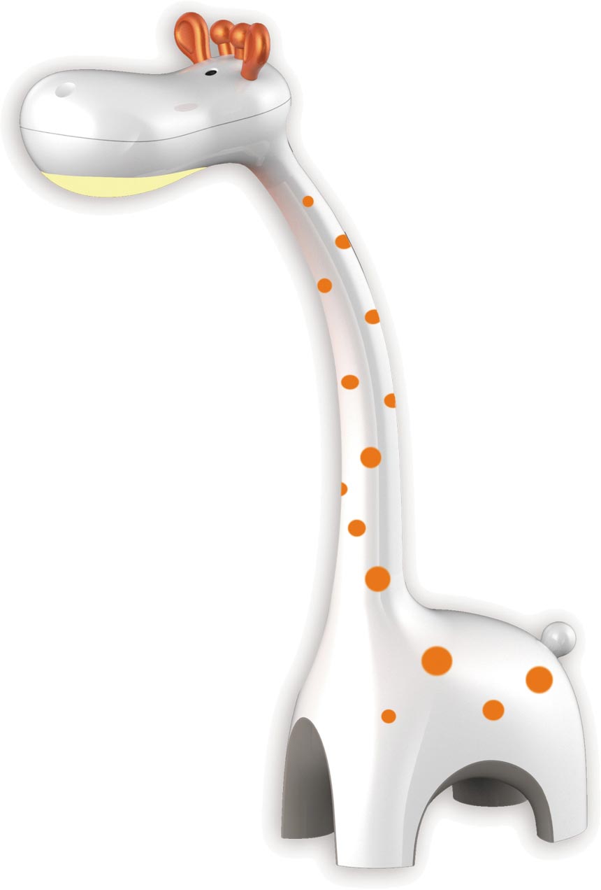 Kaja Żyrafa lampada da scrivania 1x6 W bianco K-BL1601BIAŁY
