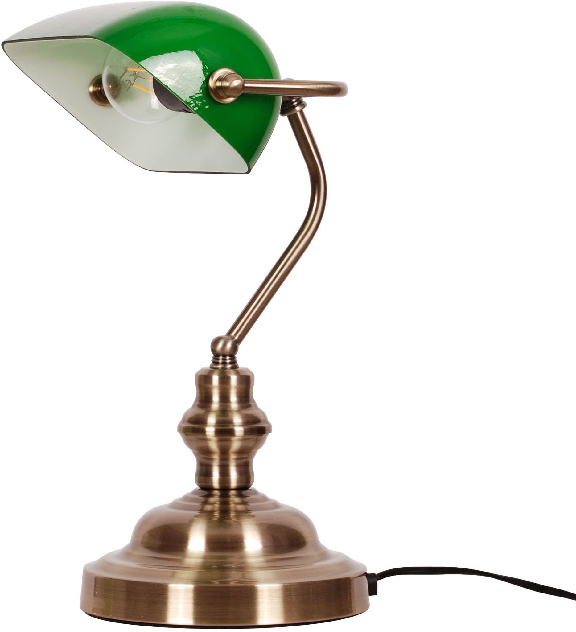 Kaja Mida lampada da scrivania 1x40 W verderame-verde K-8042