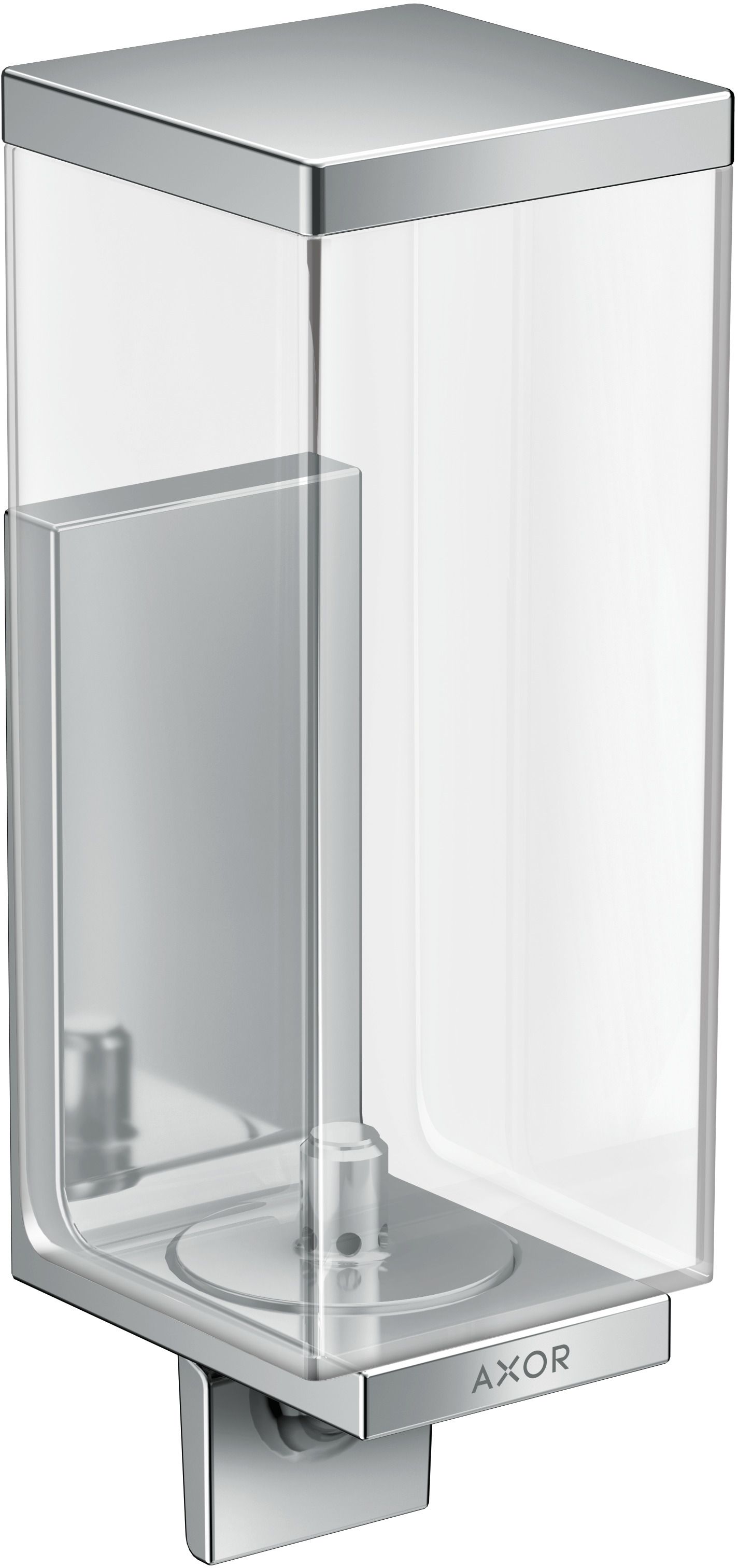 Axor Universal Rectangular dispenser di sapone liquido 600 ml cromo 42610000