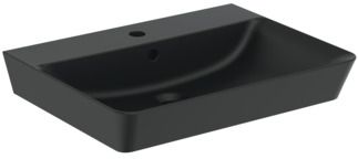Ideal Standard Connect Air lavabo 60x46 cm rettangolare a parete nero opaca E0298V3