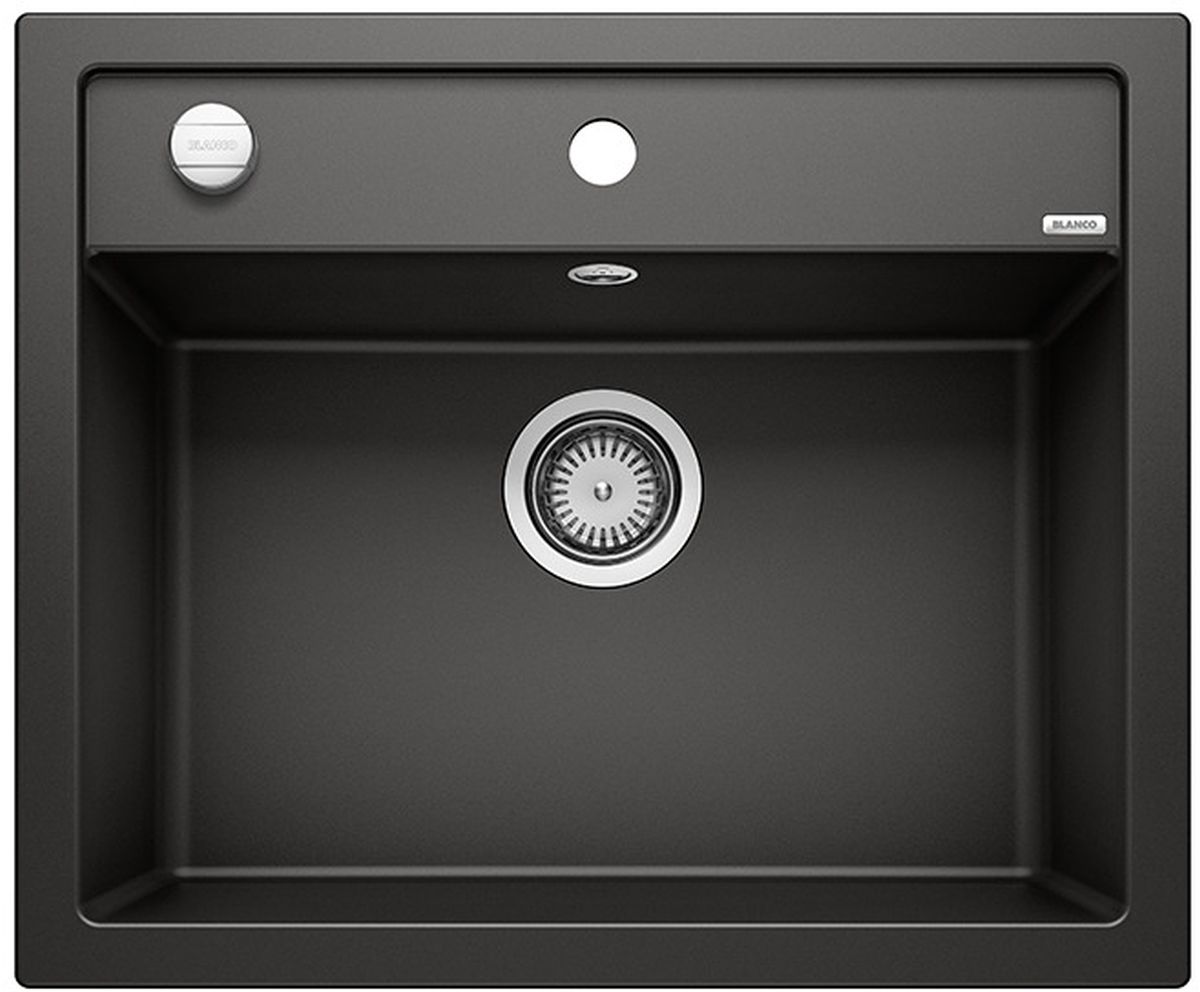 Blanco Dalago 6 lavello in granito 61.5x51 cm nero 525873