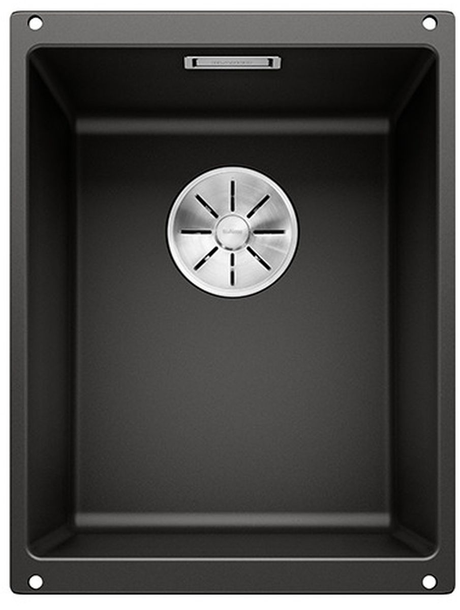 Blanco Subline 320-U lavello in granito 40x32 cm nero 525983