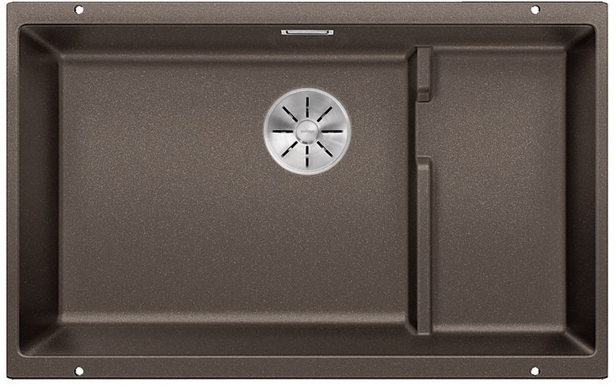 Blanco Subline 700-U Level lavello in granito 73x46 cm marrone 523461
