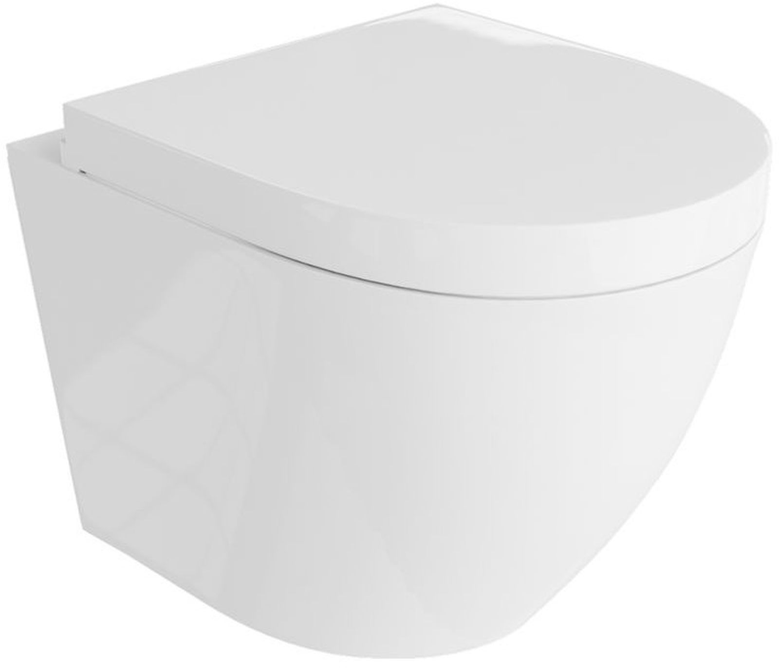 LaVita Sofi vaso wc con copriwater a discesa lenta sospeso senza brida bianco lucida 5908211479774