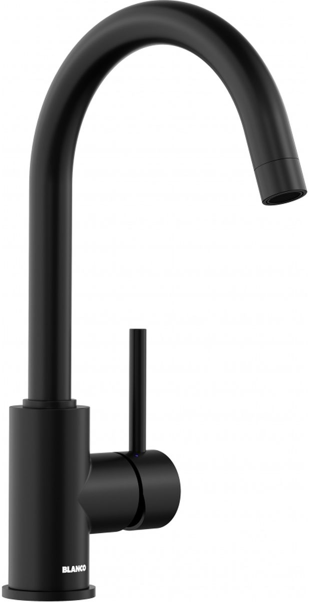 Blanco Mida rubinetto da cucina verticale nero 526649
