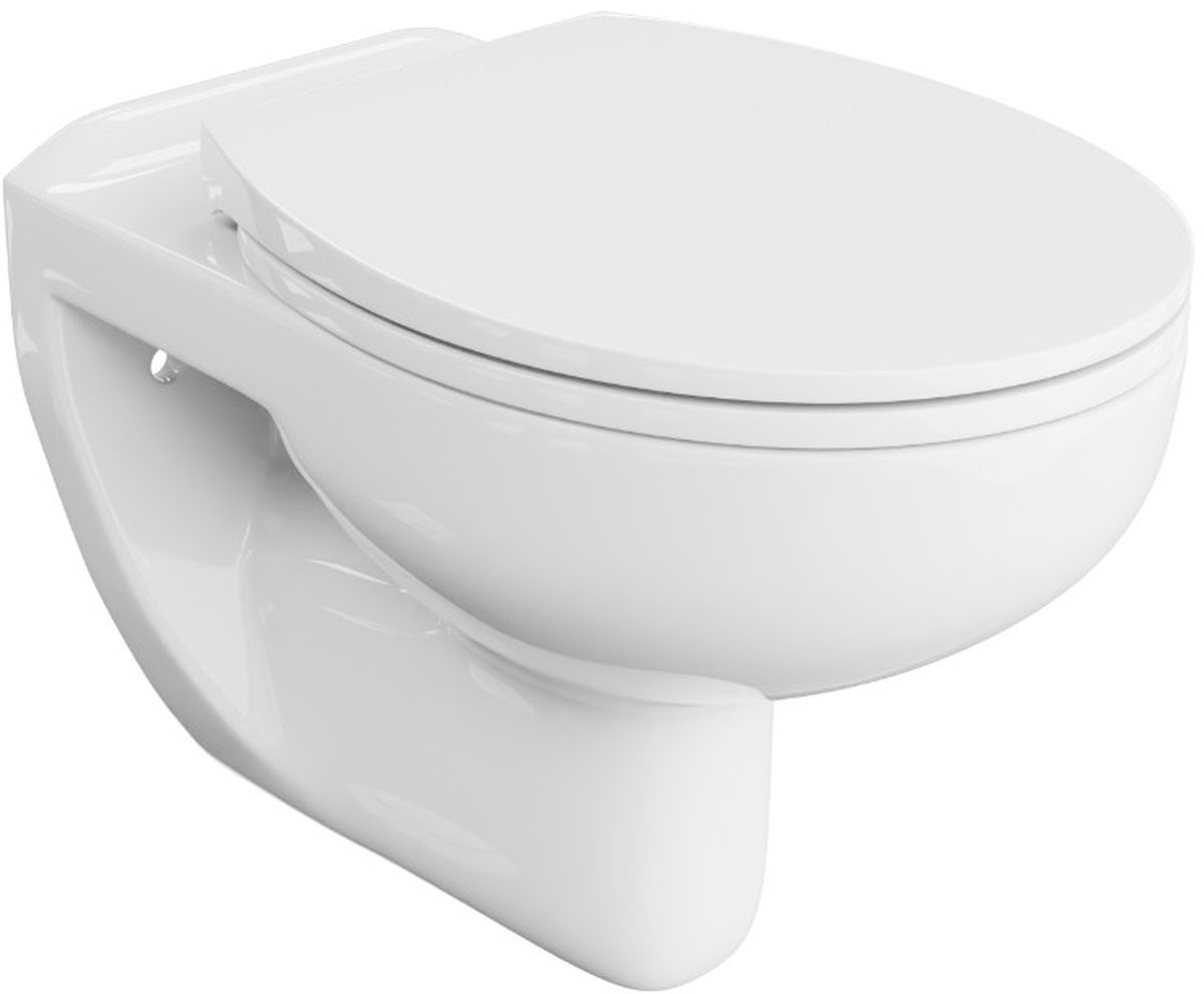 LaVita Arctic vaso wc sospeso senza brida bianco lucida 5908211402826