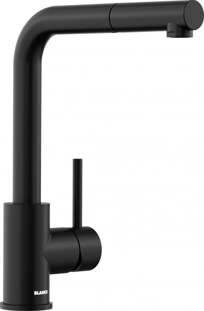 Blanco Mila-S rubinetto da cucina verticale nero 526660