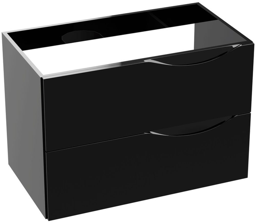 LaVita Kolorado armadietto 80.5x46x54.2 cm sottolavabo sospeso nero 5900378324713