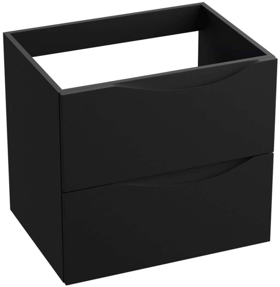 LaVita Kolorado armadietto 60.5x46x54.2 cm sottolavabo sospeso nero 5900378324720