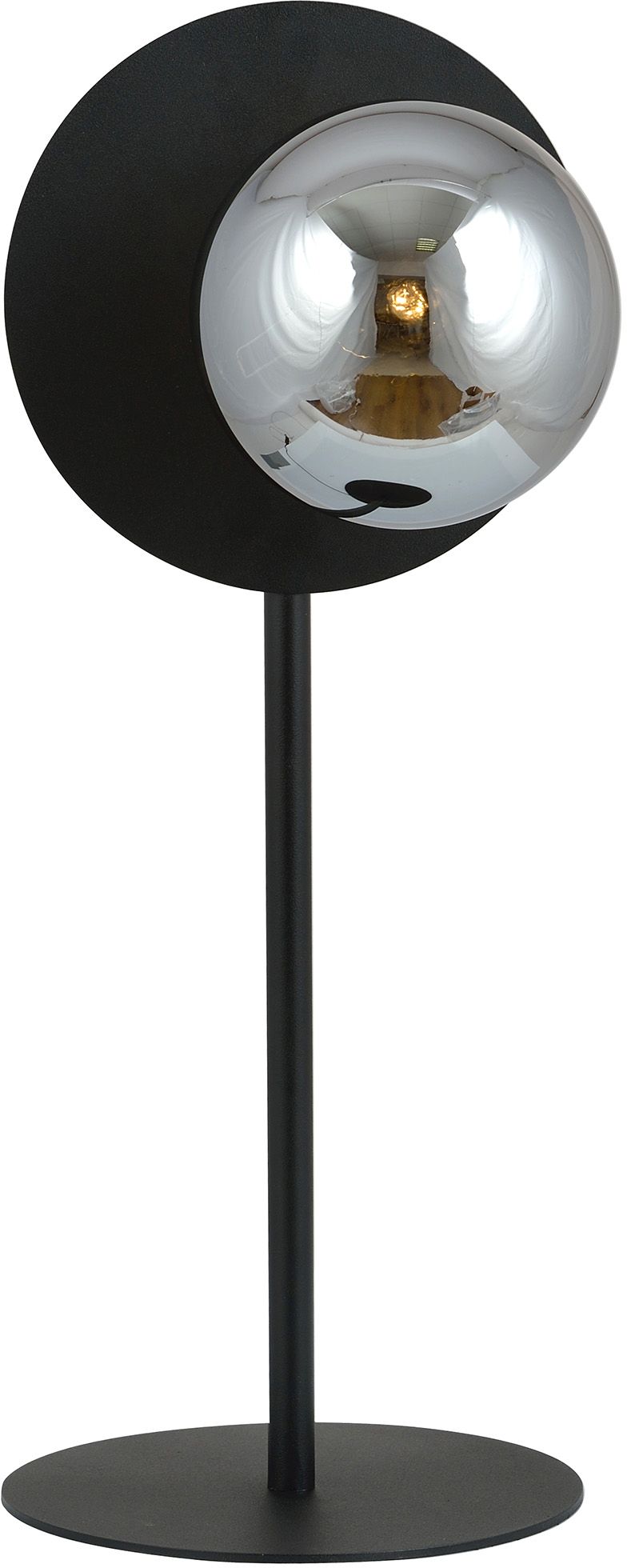 Emibig Oslo lampada da tavolo 1x10 W nero-grafite 1186/LN