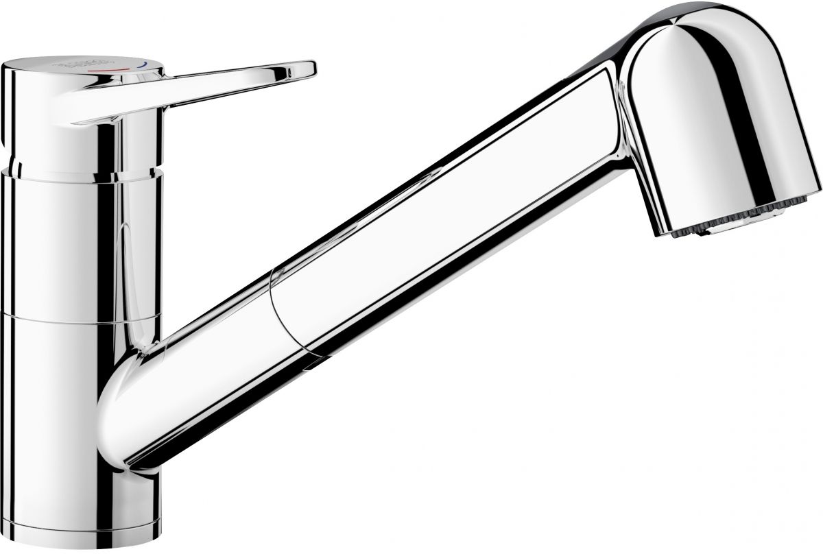 Blanco Wega-S II rubinetto da cucina verticale cromo 526416