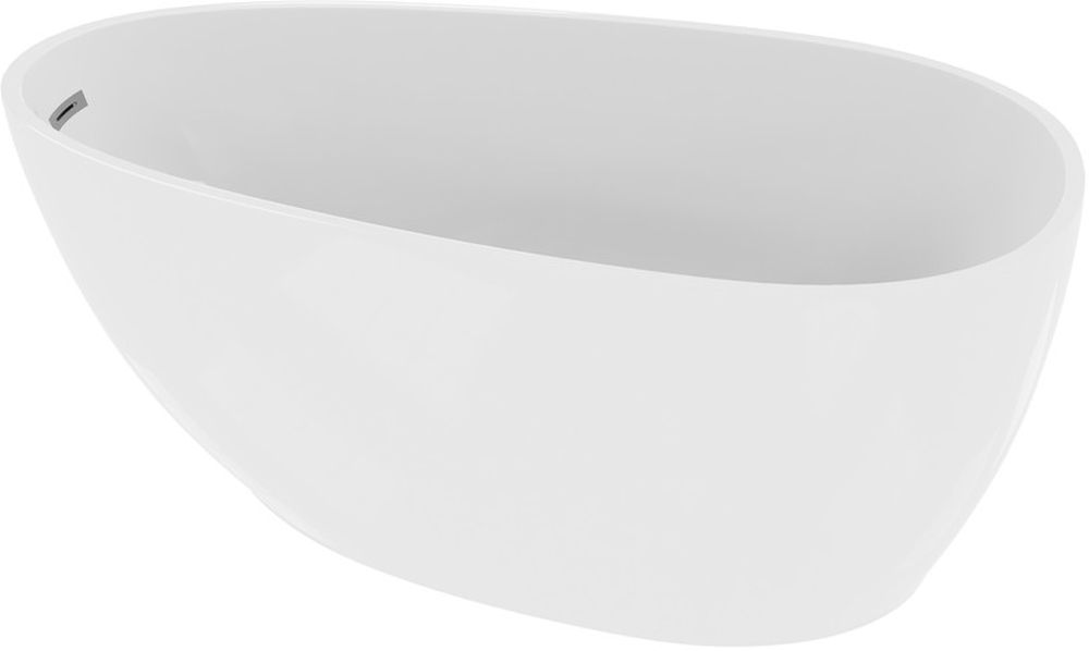 LaVita Lacrima vasca da bagno freestanding 170x80 cm ovale bianco 5900378315209