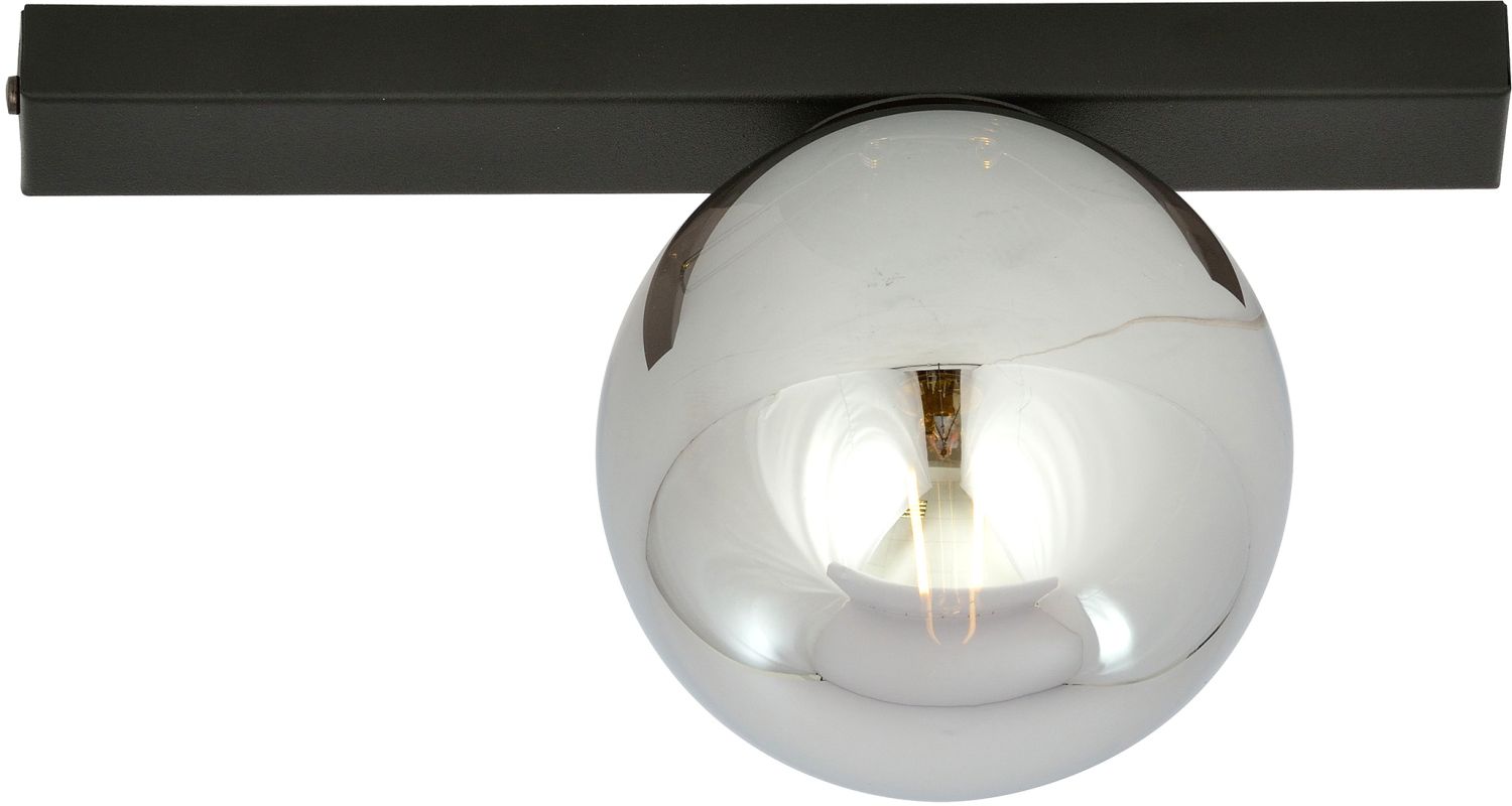 Emibig Fit lampada da soffitto 1x10 W nero-grafite 1122/1