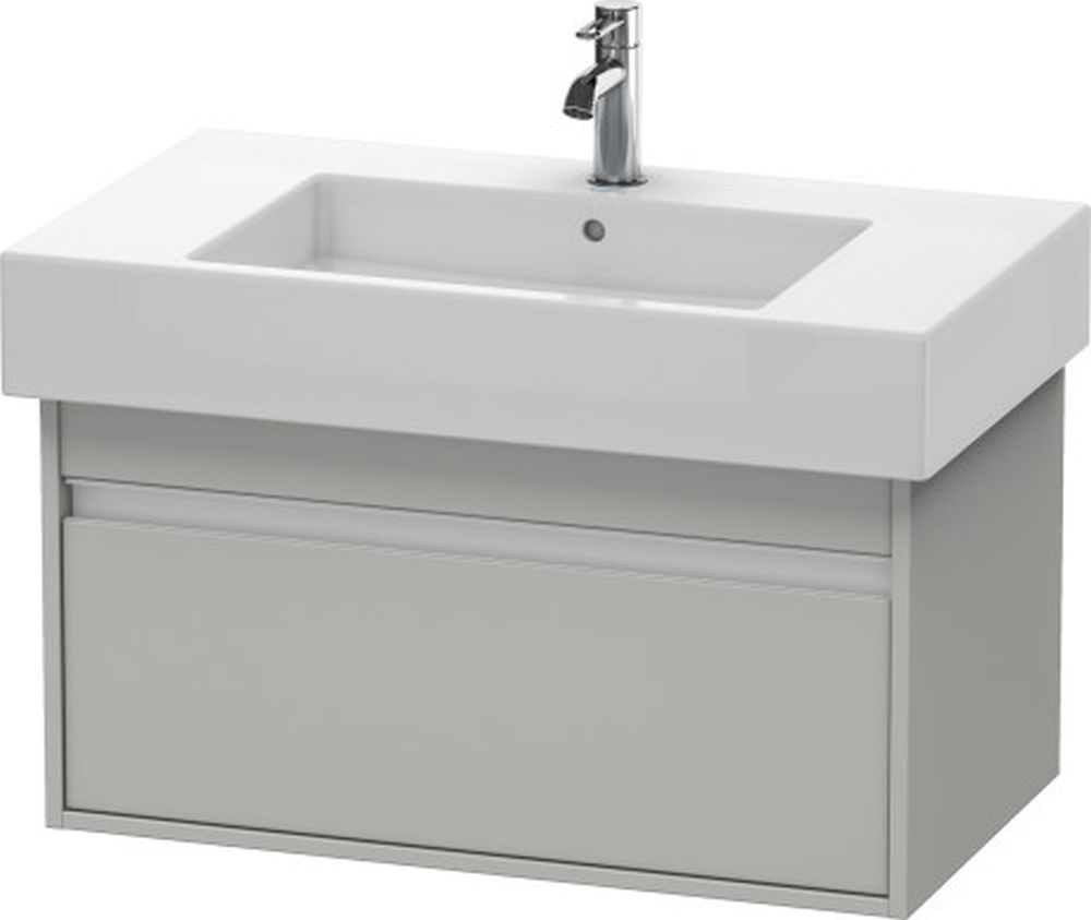 Duravit Ketho armadietto 80x45.5x41 cm sottolavabo sospeso grigio KT669000707