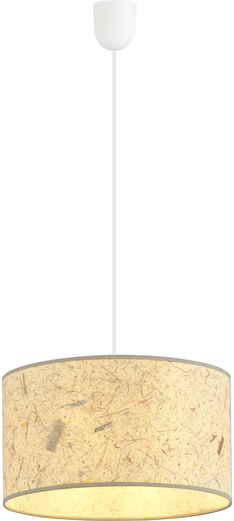 Emibig Aston lampada sospesa 1x15 W bianco-beige 1150/1