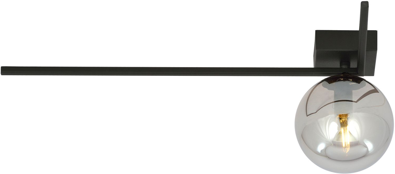 Emibig Imago lampada da soffitto 1x10 W nero-grafite 1131/1F