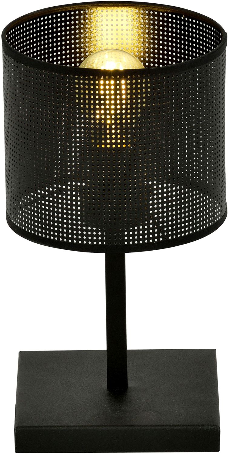 Emibig Jordan lampada da tavolo 1x15 W nero 1143/LN1