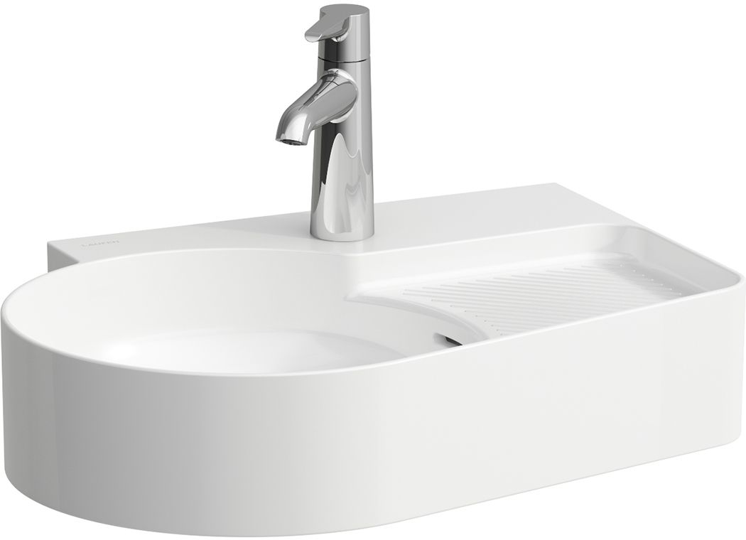 Laufen Val lavabo 53x40 cm a parete bianco lucida H8162880001061