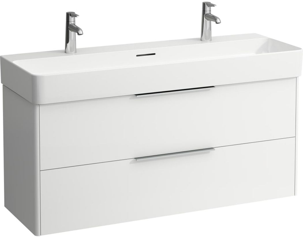 Laufen Val lavabo 120x42 cm rettangolare a parete bianco opaca H8102897571071