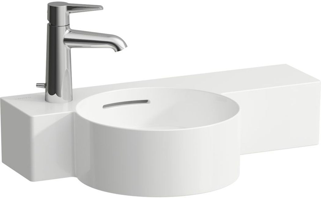 Laufen Val lavabo 55x31.5 cm a parete bianco opaca H8152837571051