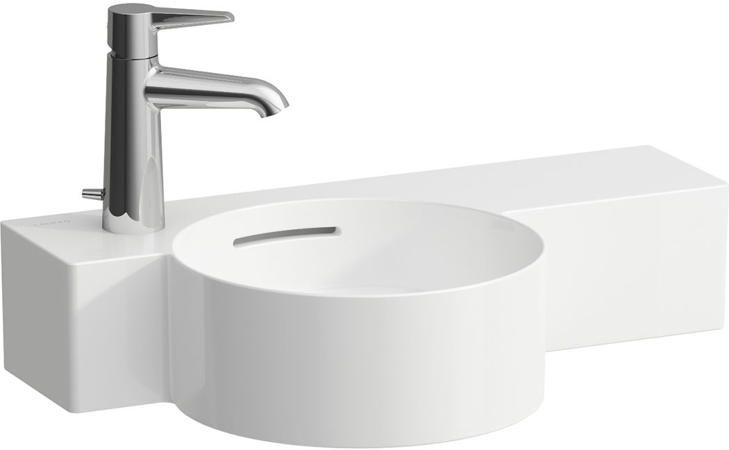 Laufen Val lavabo 55x31.5 cm semicircolare a parete bianco H8152834001051