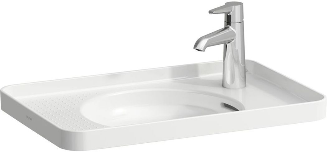 Laufen Val lavabo 55x36 cm rettangolare da incasso bianco lucida H8172814001061