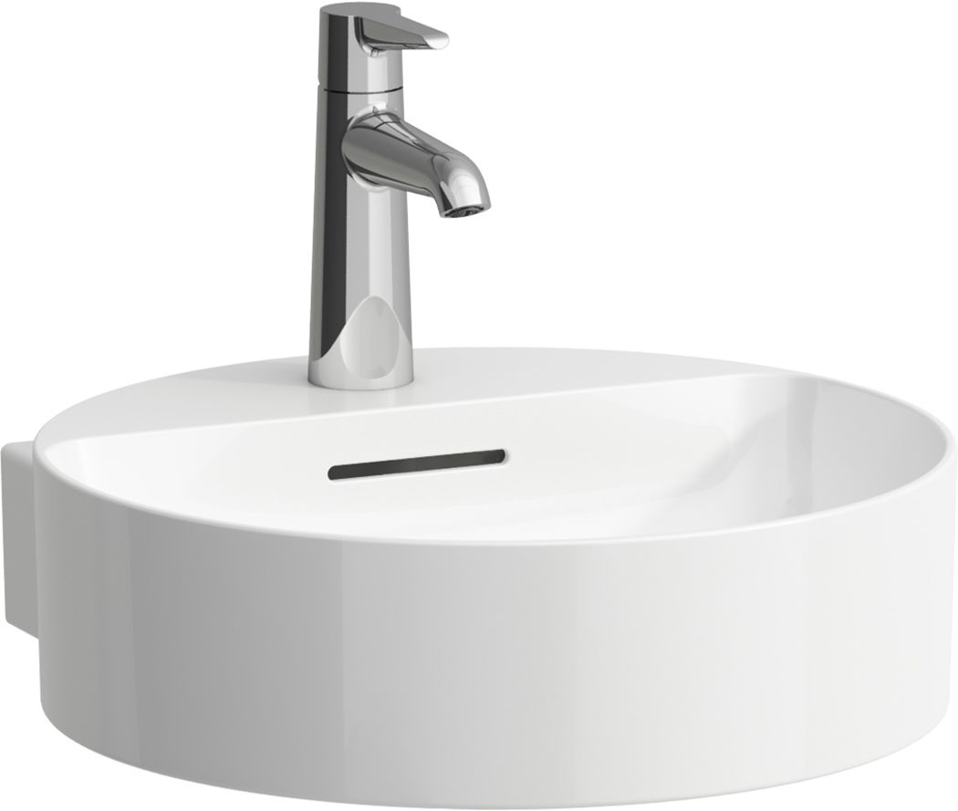 Laufen Val lavabo 42.5x40 cm rotonda a parete bianco H8132814001041