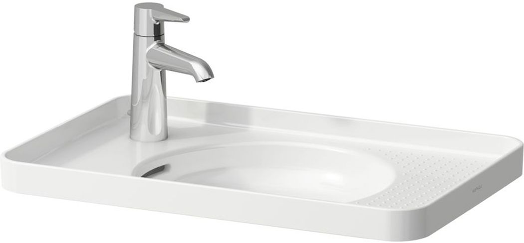 Laufen Val lavabo 55x36 cm rettangolare da incasso bianco lucida H8172810001051