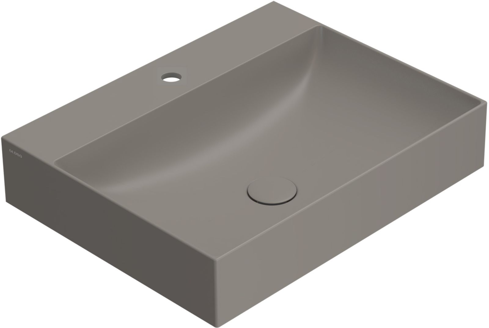 Globo T-Egde lavabo 60x47 cm rettangolare da appoggio opaca B6R65.AT