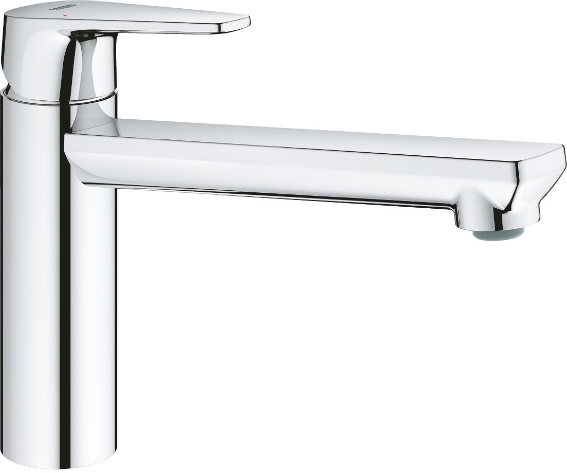 Grohe BauEdge rubinetto da cucina verticale StarLight Chrome 31693000