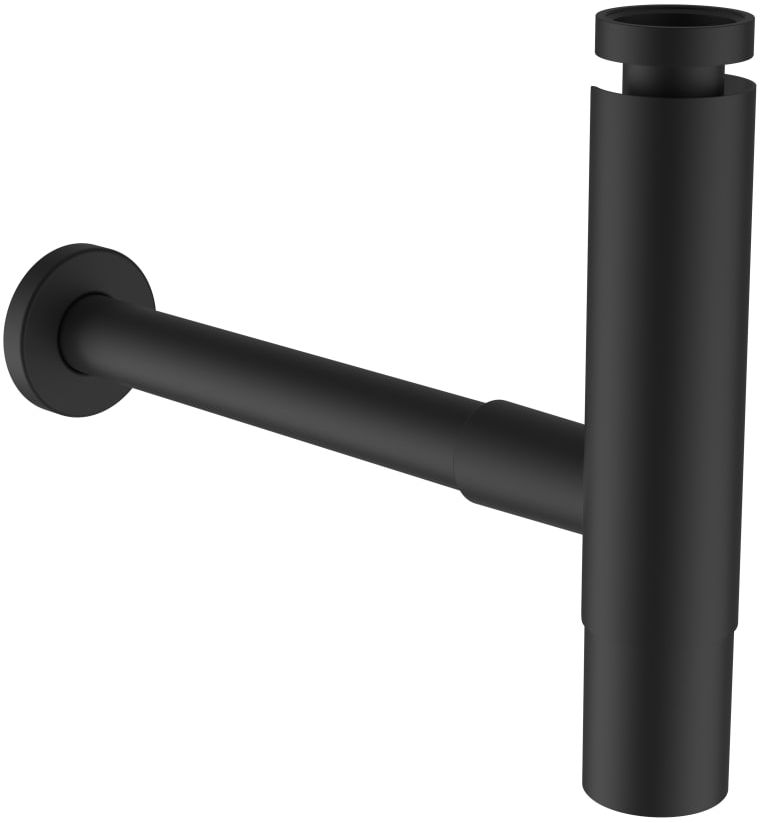 Laufen sifone per lavabo a bottiglia nero H3749800810001