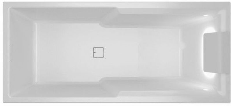 Riho Still Shower LED vasca da bagno rettangolare 180x80 cm bianco B103003005