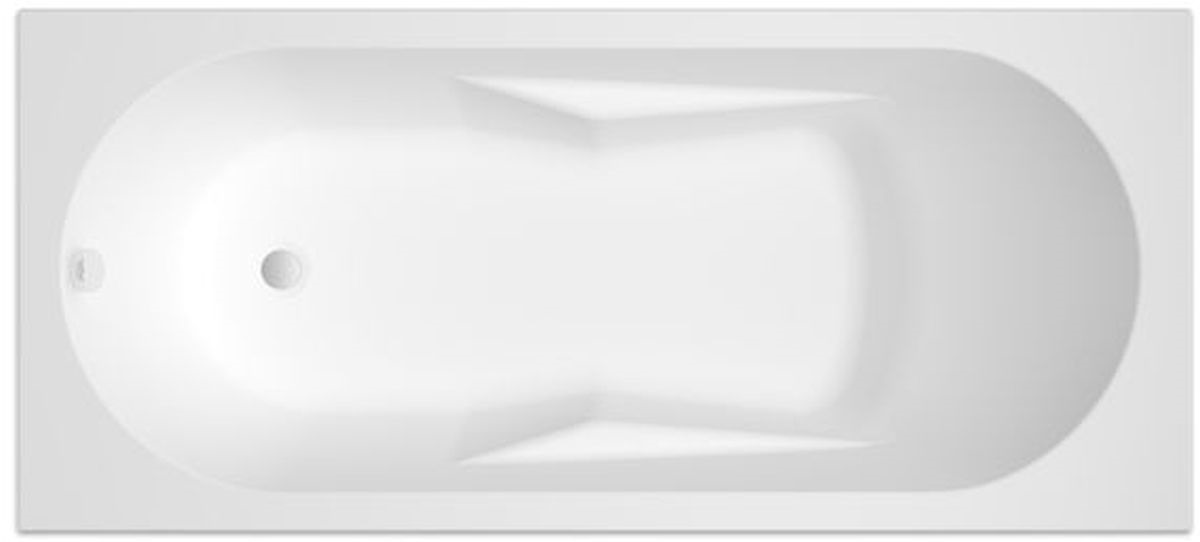 Riho Lazy vasca da bagno rettangolare 170x75 cm bianco B078001005