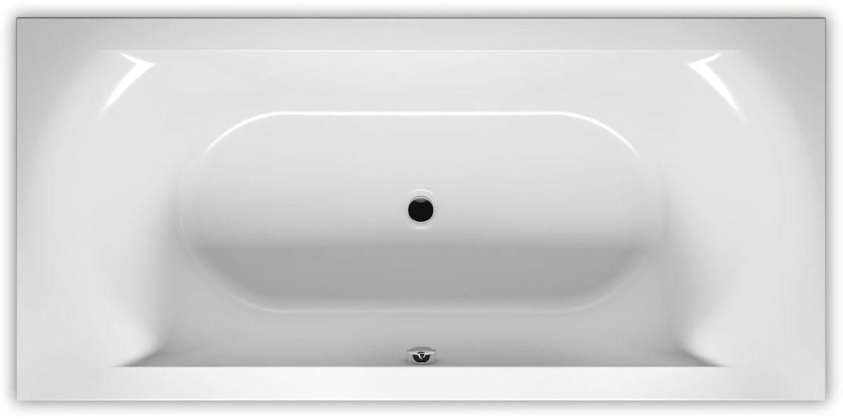 Riho Linares vasca da bagno rettangolare 190x90 cm bianco B143001105