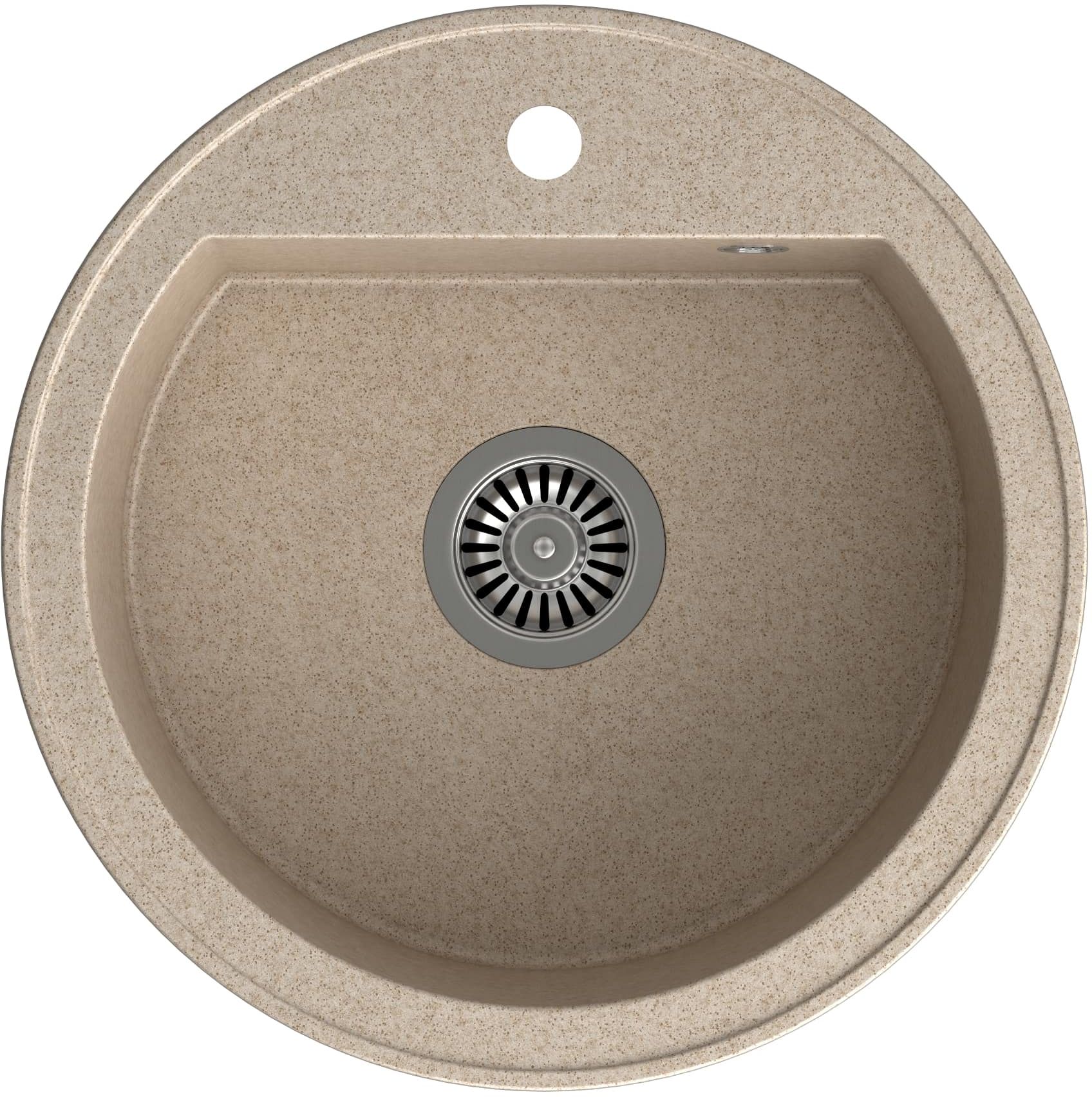 Quadron Johnny lavello graniteq 51x51 cm beige HCQC5151BEZK