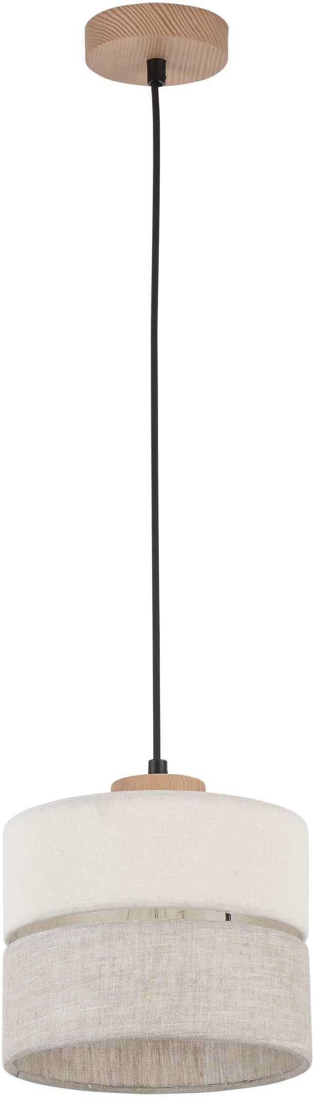 TK Lighting lampada sospesa 1x15 W legno 5770