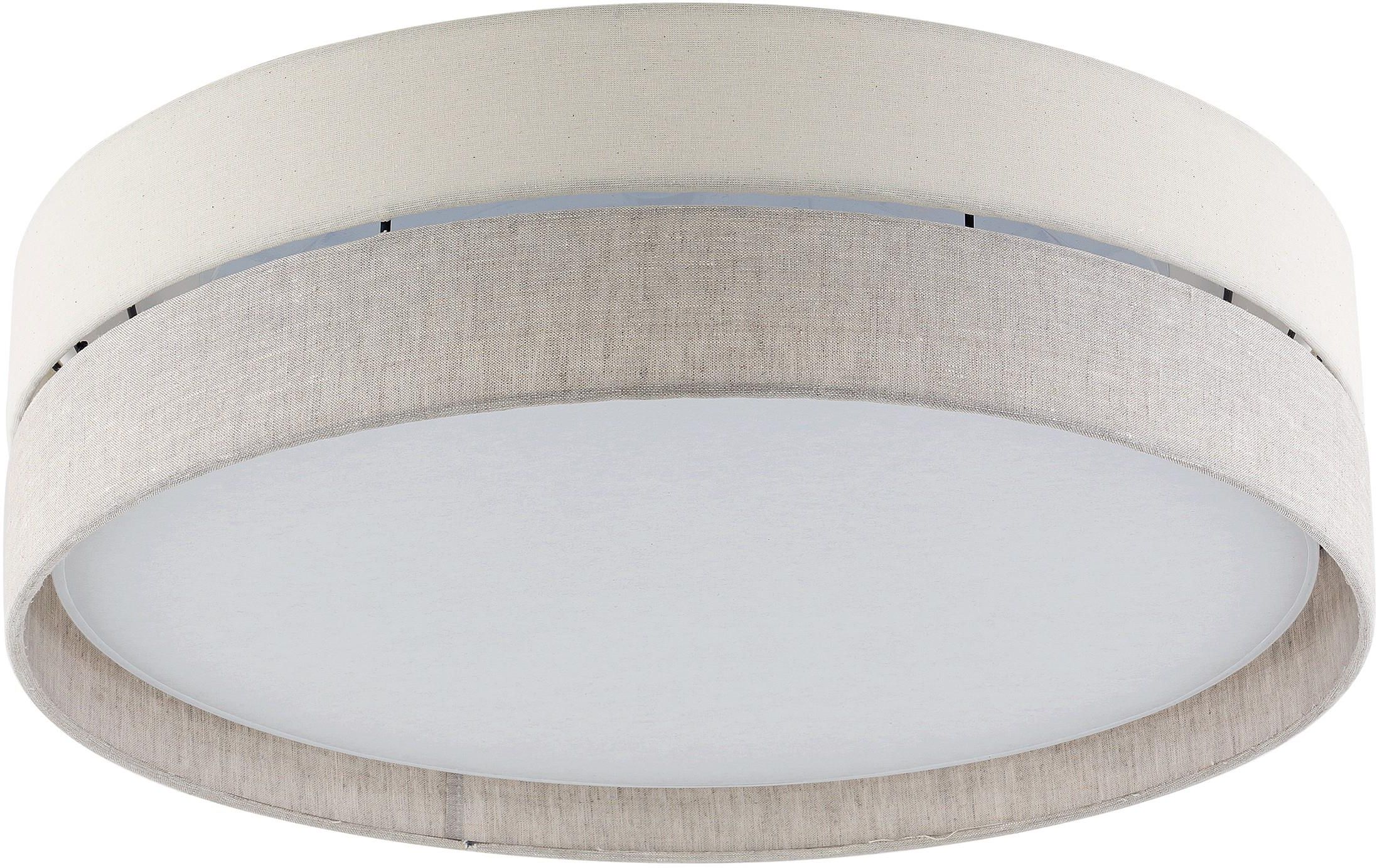 TK Lighting Eco plafoniera 4x15 W bianco-grigio-beige 5774