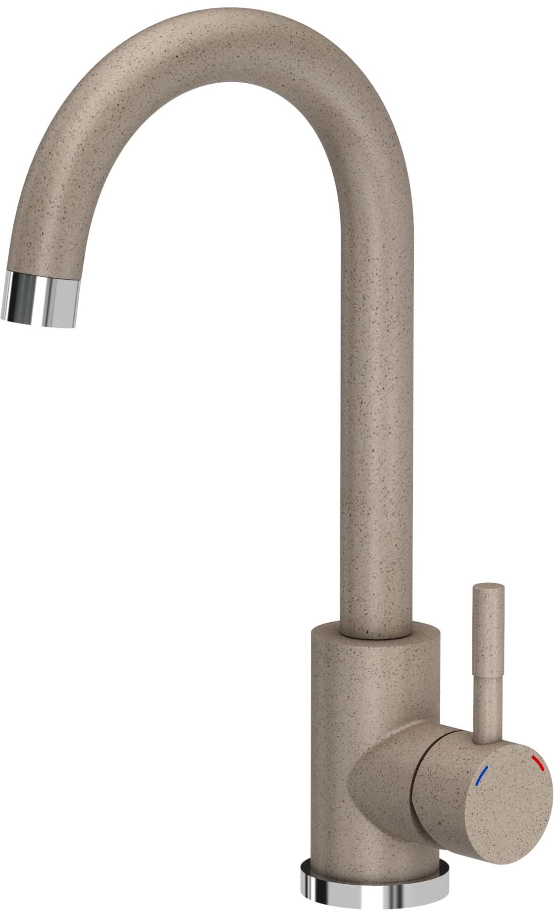 Quadron Kate rubinetto da cucina verticale beige 3623500_BE