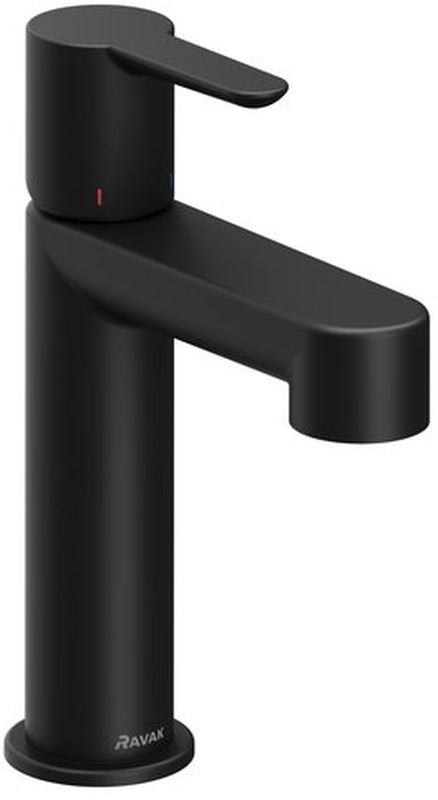 Ravak Puri rubinetto per lavabo verticale nero X070181