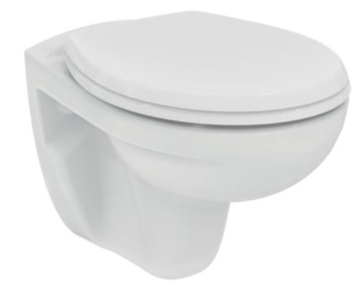 Ideal Standard Eurovit vaso wc sospeso senza brida bianco K881001