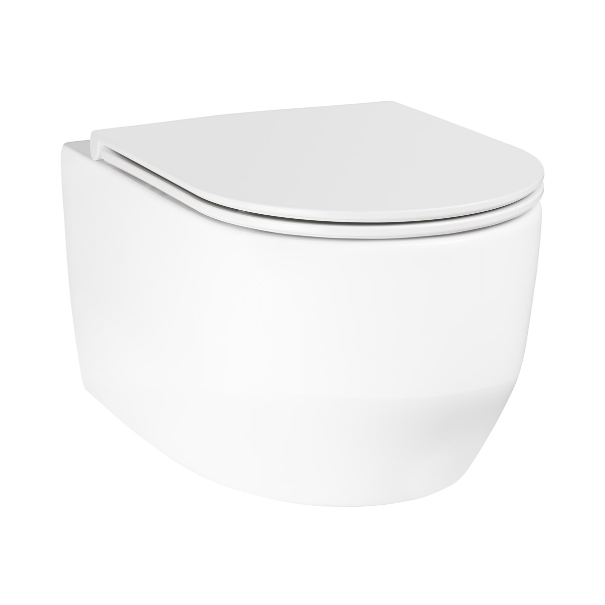 Set vaso WC Oltens Holsted 42516000, copriwater Oltens Holsted 45112000