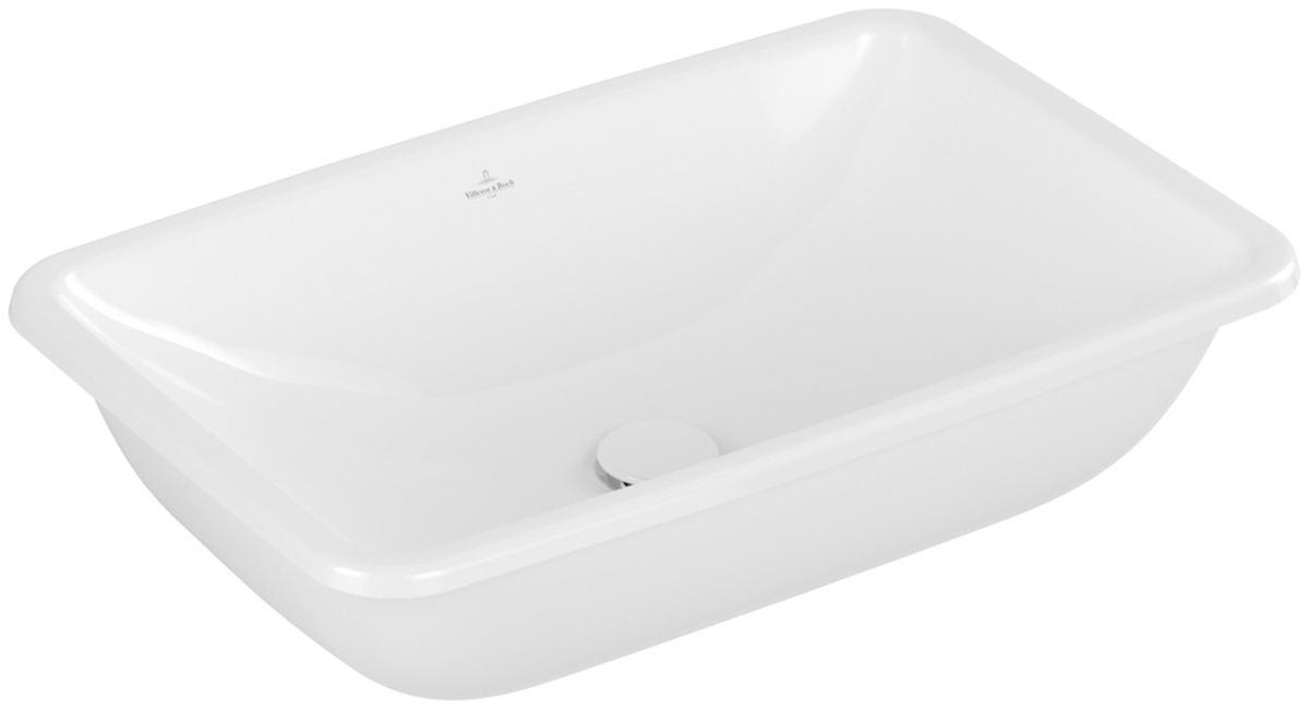 Villeroy & Boch Loop & Friends lavabo 61.5x38 cm rettangolare sottopiano bianco 4A580101