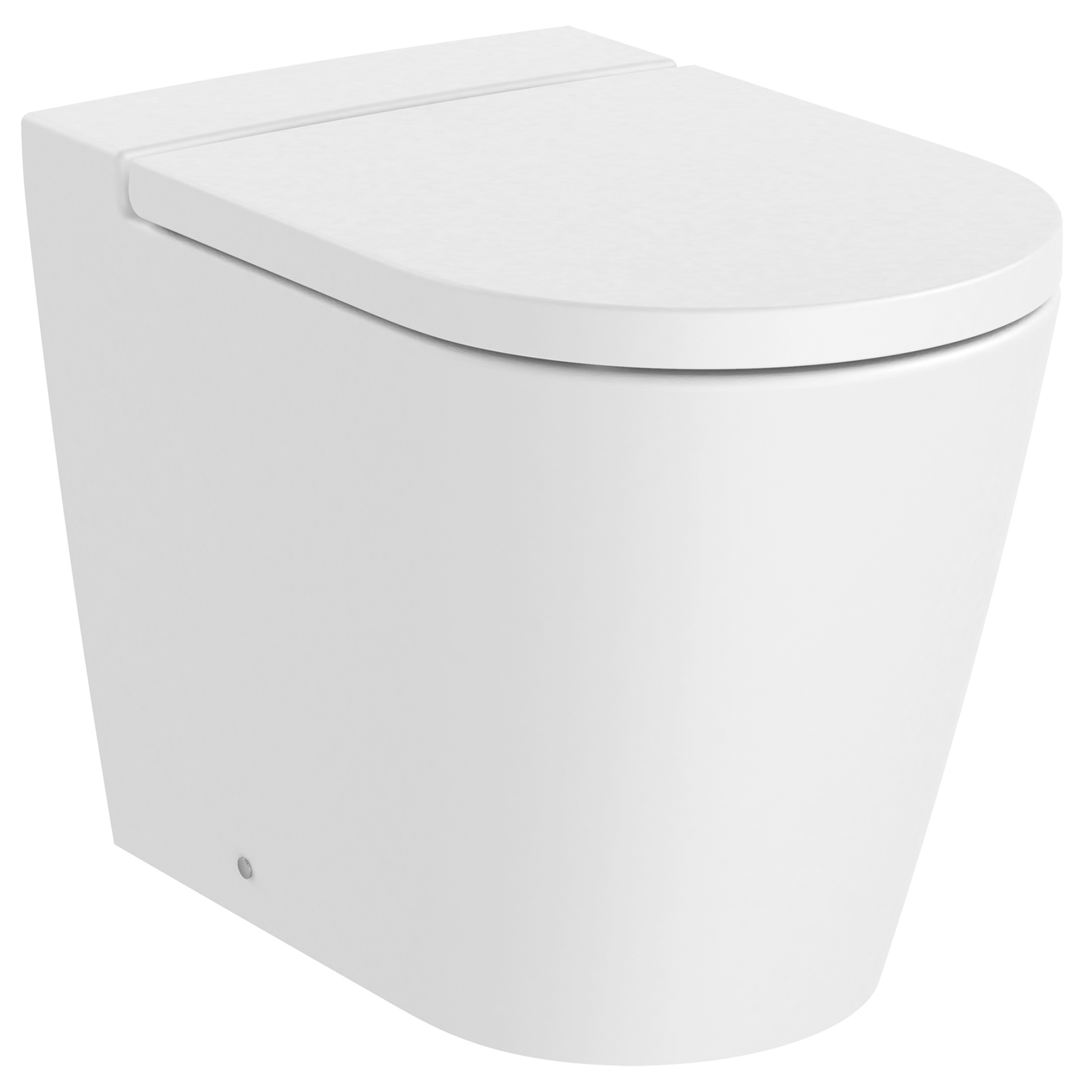 Roca Inspira vaso wc a terra senza brida bianco opaco A347526620
